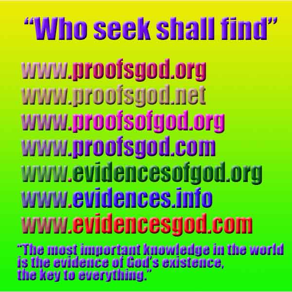 Proofs of Creator God